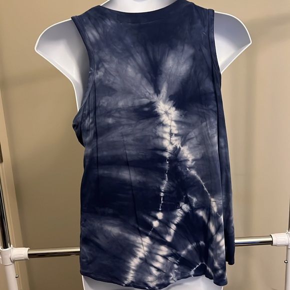 Avenue Blue Tye Die Tank - Picture 3 of 4